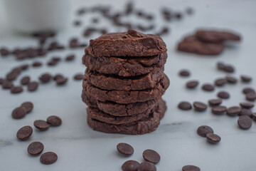 brownie chocolate cookies