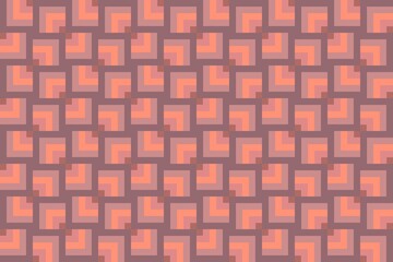 Simple ornamental pattern, textile print. Pattern for fabric and trellis. Geometric pattern. Seamless surface. Minimalist wallpaper.