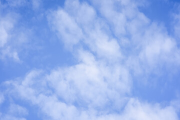 Clouds with blue sky.Natural background