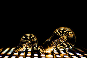 Light Bulb Product Photography - Back Lit Light Bulb