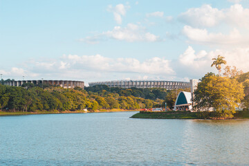 pampulha lake Belo Horizonte Minas Gerais Brazil, Mineirinho and mineir&atilde;o