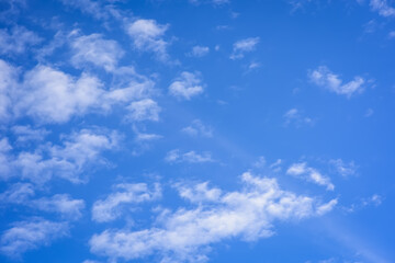 Clouds with blue sky.Natural background