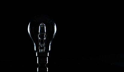 Light Bulb Product Photography - Back Lit Light Bulb