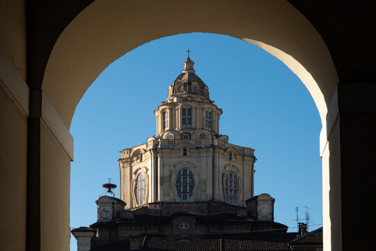 Turin (Italy) Dome of the Church of San Lorenzo