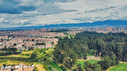 Fototapeta na wymiar Bogotá, South