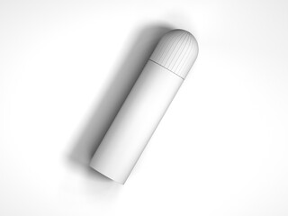 3d rendering mock up Spray Can