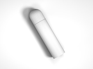 3d rendering mock up Spray Can