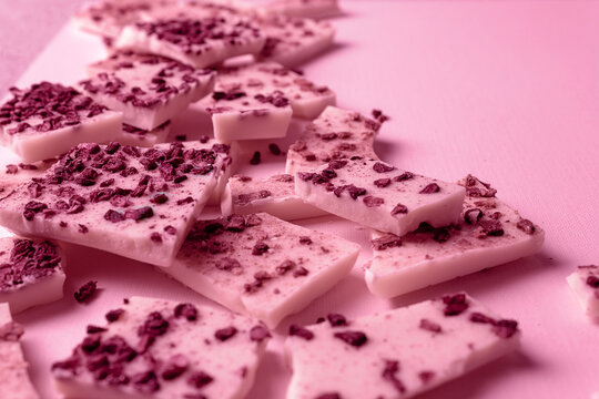pink rose petals