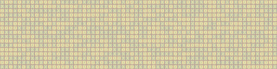 Fototapeta premium Abstract Geometric Pattern generative computational art illustration