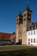 Kloster und Basilika in Ilbenstadt in der Wetterau