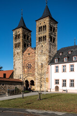 Fototapeta premium Kloster und Basilika in Ilbenstadt in der Wetterau