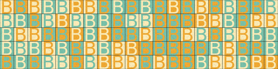 Abstract Geometric Pattern generative computational art illustration