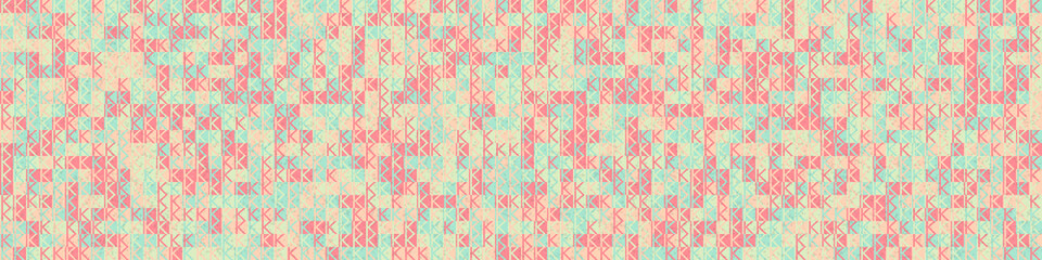Abstract Geometric Pattern generative computational art illustration