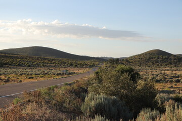 Landscape Garnet's Peak in California, by the famous PCT.