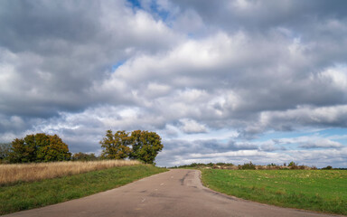 Paysage de Bourgogne, Marey-lès-Fussey, France