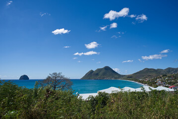Martinique in der Karibik in Mittelamerika