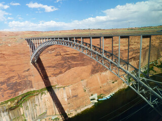 Glen Canyon Dam Bridge - Page - Arizona - USA