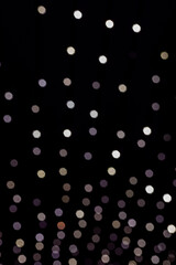 out-of-focus white lights as wallpaper