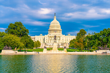 The United States Capitol, often called the Capitol Building, is the home of the United States Congress and the seat of the legislative branch of the U.S. federal government. Washington, United States