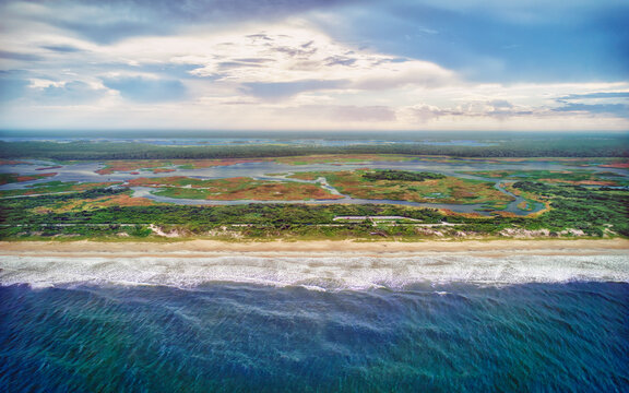 Aerial View of Guana River Wildlife Preserve