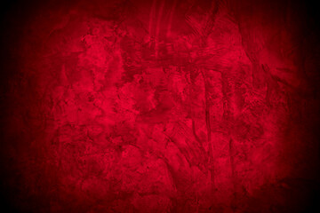 Old wall texture cement black red  background abstract dark color design are light with white gradient background.