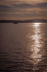 Ocean view from the ferry