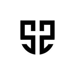 SE letter logo with circle