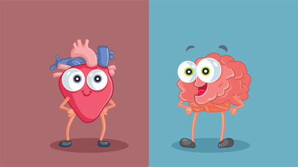 Hand Holding Scissors Vector Cartoon Illustration