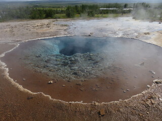 geyser close up 