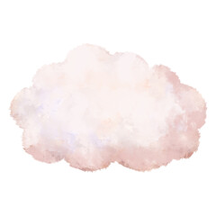 くも　雲　水彩　手描き