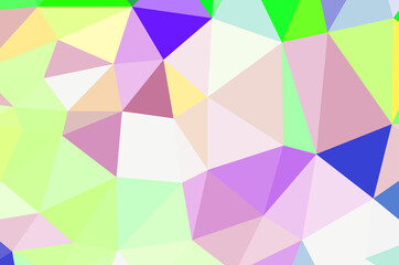 full Color  geometric pattern triangles polygonal design for web and background, application