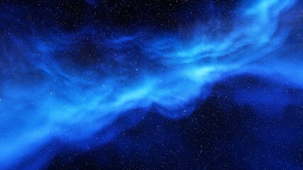 Naklejka na ściany i meble nebula gas cloud in deep outer space