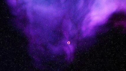 nebula gas cloud in deep outer space © ANDREI
