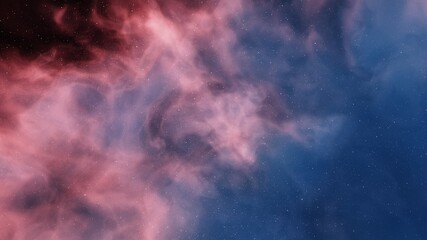 Fototapeta premium nebula gas cloud in deep outer space