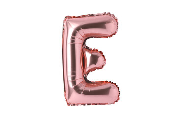 The shiny pink alphabet balloon.