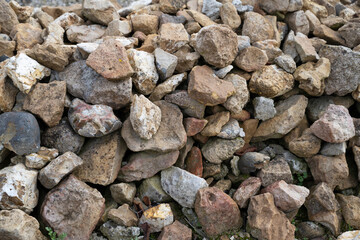 Pierres pou remblais ou construction