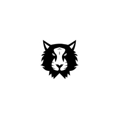 Wolf Vintage Logo Stock Vector