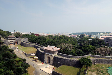 Fototapeta na wymiar 首里城の景観