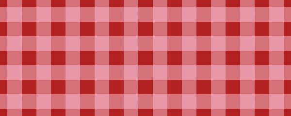 Banner, plaid pattern. Fire brick on Pink color. Tablecloth pattern. Texture. Seamless classic pattern background.