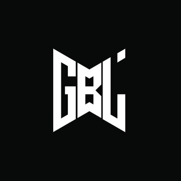GBL letter logo creative design. GBL unique design