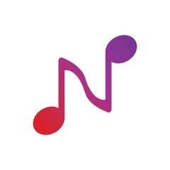 Music Note Icon Vector illustration design