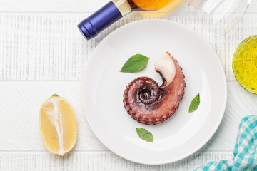Grilled octopus
