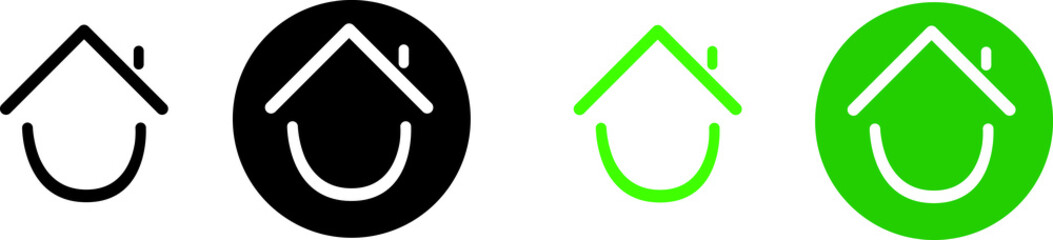 House logo. Vector illustration EPS10