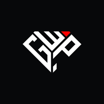 GWP letter logo creative design. GWP unique design