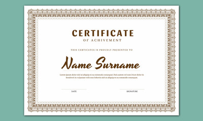 certificate vector design