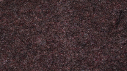 Fototapeta premium The texture of the felt is brown. Abstract background and texture for design. 