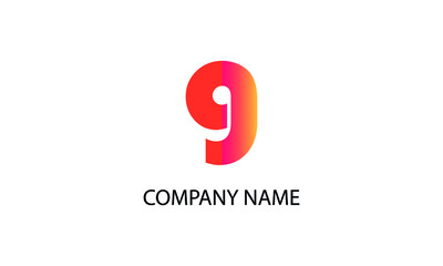 Letter g abstract monogram vector logo template