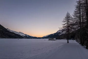 Foto auf Acrylglas Winterlandschaft in den Bergen © Dirk