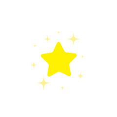 star, starry night, falling star, fireworks, twinkle, glow, glitter star, star over christmas, star decoration vector illustration