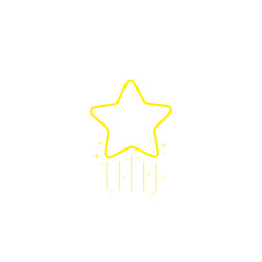 star, starry night, falling star, fireworks, twinkle, glow, glitter star, star over christmas, star decoration vector illustration